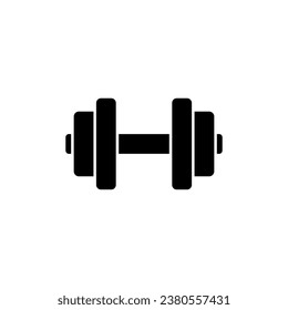 Dumbbell icon vector design templates simple and modern