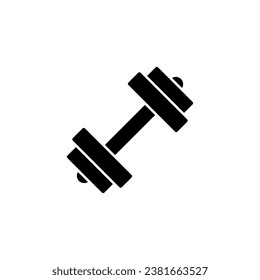 Dumbbell icon vector design templates simple and modern