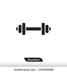 Dumbell-Icon-Vektor