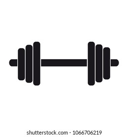 Dumbbell Icon - Vector Illustration