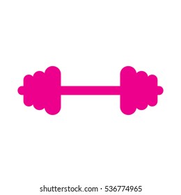 dumbbell, icon, vector illustration EPS 10