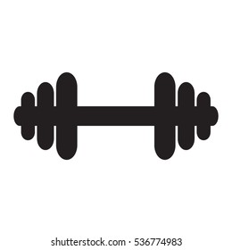 dumbbell, icon, vector illustration EPS 10