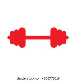 dumbbell, icon, vector illustration EPS 10