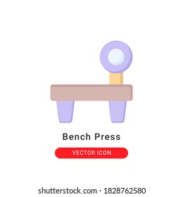 dumbbell icon vector illustration. dumbbell icon flat design.