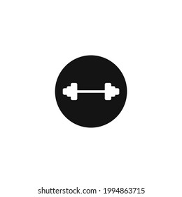 Dumbbell Icon. Vector illustration for graphic design, Web, UI, app.
