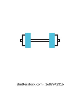 ilustración vectorial de icono de dumbbell. diseño de estilo moderno