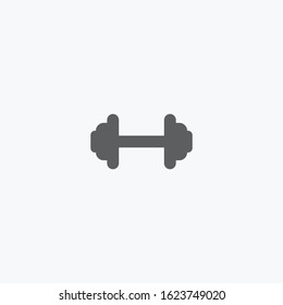Dumbbell icon for web and mobile application