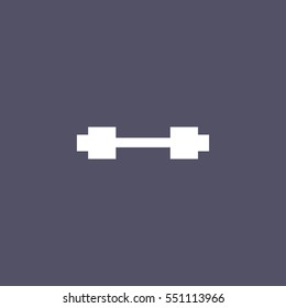 Dumbbell  icon.fitness sign