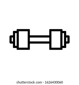 Dumbbell icon,vector illustration. Flat design style. vector dumbbell icon illustration isolated on White background, dumbbell icon Eps10. dumbbell icons graphic design vector symbols.