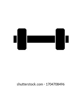 Dumbbell icon,vector illustration. Flat design style. vector dumbbell icon illustration isolated on White background, dumbbell icon Eps10. dumbbell icons graphic design vector symbols.