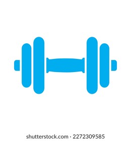 dumbbell icon,vitness icon vector isolated on background