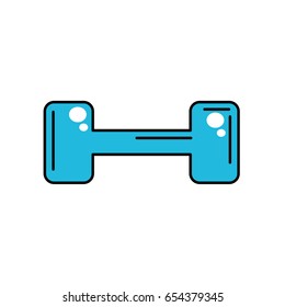 dumbbell instrument to do exercise in the gym
