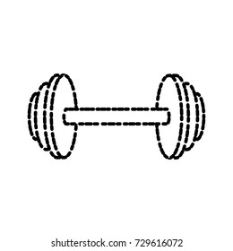Dumbbell iron weight