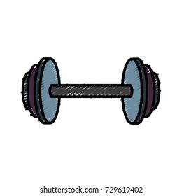 Dumbbell iron weight