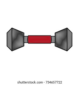 Dumbbell iron weight