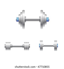 dumbbell isolated