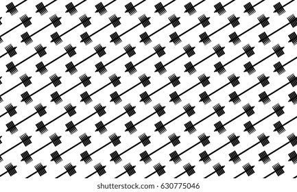 Dumbbell pattern background