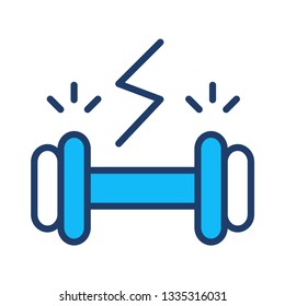 dumbbell  power   force  