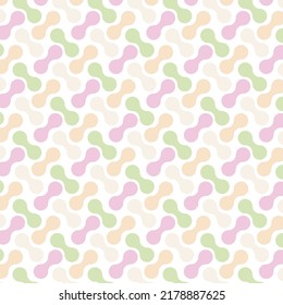Dumbbell Shape Abstract Background Alternately arranged  bright colourful.Most of them are used as fabric,shirt,bag,tablecloth,bed cover,baby cloth,gift wrap,dress,floor tiles,blanket,phone case,paper