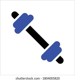 Dumbbell sign icon Fitness symbol