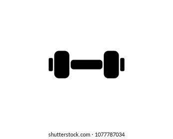 Dumbbell simple icon