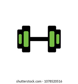 Dumbbell simple icon