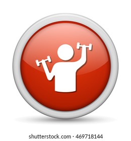 dumbbell training  icon