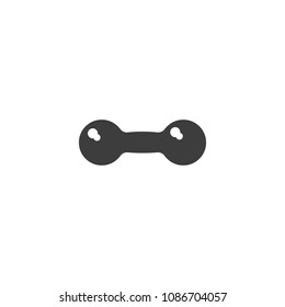 dumbbell vector icon