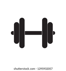 dumbbell vector icon