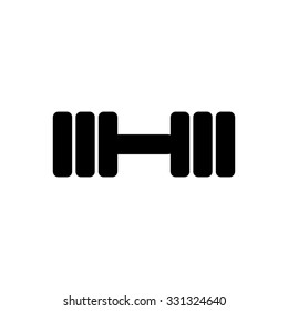 Dumbbell - vector icon