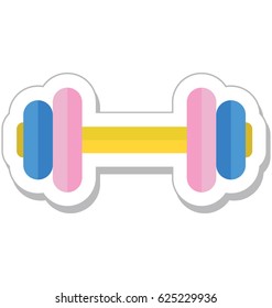 Dumbbell Vector Icon