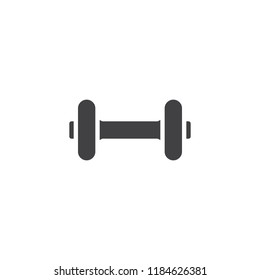 Dumbbell vector icon. filled flat sign for mobile concept and web design. fitness, sport equipment simple solid icon. Symbol, logo illustration. Pixel perfect vector graphics