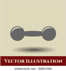 Icono o símbolo del vector del timbre