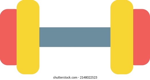 dumbbell Vector illustration on a transparent background.Premium quality symmbols.Stroke vector icon for concept and graphic design.