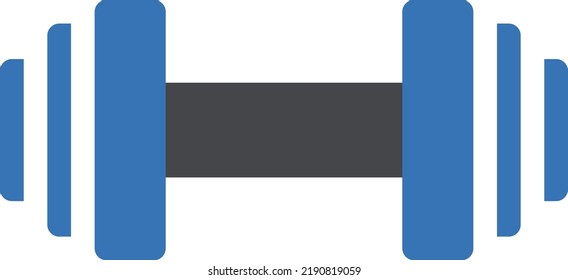 dumbbell Vector illustration on a transparent background. Premium quality symbols. Glyphs  vector icon for concept and graphic design.