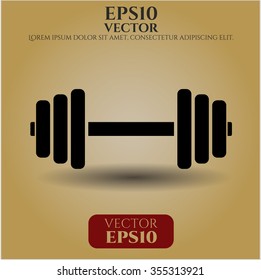 Dumbbell vector symbol