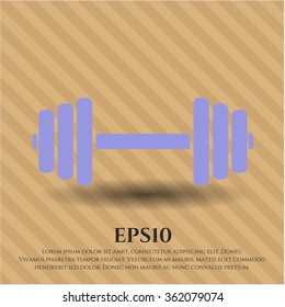 Dumbbell vector symbol