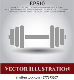 Dumbbell vector symbol