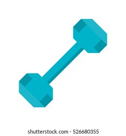 dumbbell weight fitness gym icon