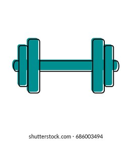 dumbbell weight icon image 