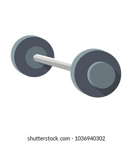 Dumbbell weight isolated