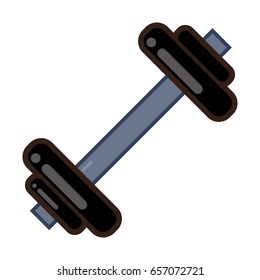 Dumbbell weight isolated