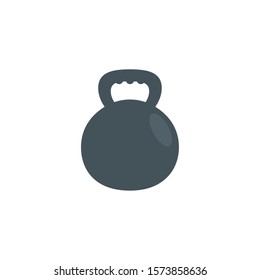 dumbbell weight lifting workout accessory vector illustration design