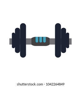 Dumbbell weight symbol