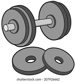 Dumbbell and Weights