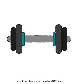 dumbbell weights icon image 