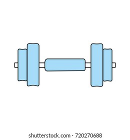 dumbbell weights icon image