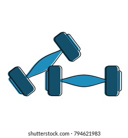 Dumbbells gym weight