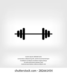 dumbbells icon