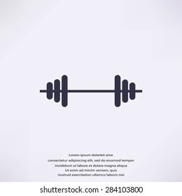 dumbbells icon